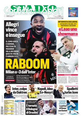 Cover of Corriere dello Sport Stadio (Nazionale)