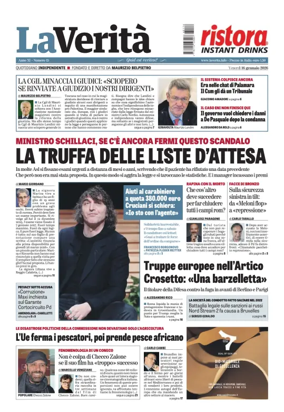Cover of La Verita (Italia)