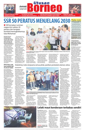 Cover of Utusan Borneo (Sabah)