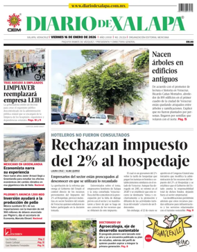 Cover of Diario de Xalapa