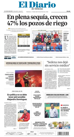 Cover of El Diario de Delicias