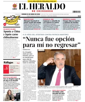 Cover of El Heraldo de Chihuahua