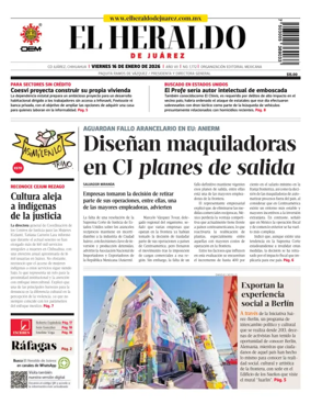 Cover of El Heraldo de Juarez