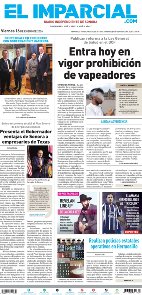 Cover of El Imparcial
