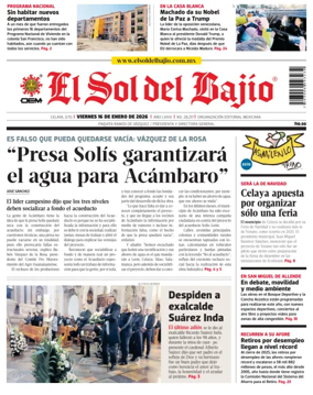 Cover of El Sol de Bajio