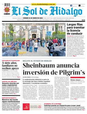 Cover of El Sol de Hidalgo