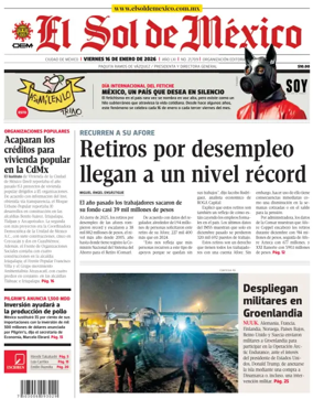 Cover of El Sol de Mexico