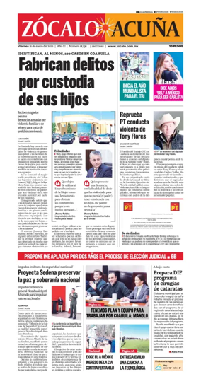 Cover of Zocalo Acuna