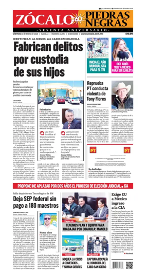 Cover of Zocalo Piedras Negras