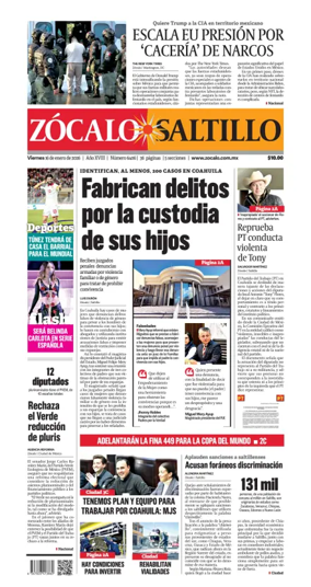 Cover of Zocalo Saltillo