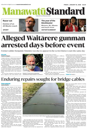 Cover of Manawatu Standard