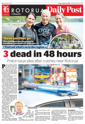 Cover of Rotorua Daily Post