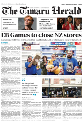 Cover of The Timaru Herald