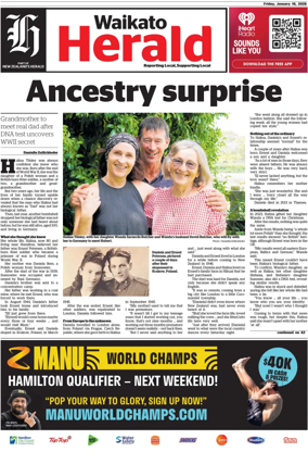 Cover of Waikato Herald