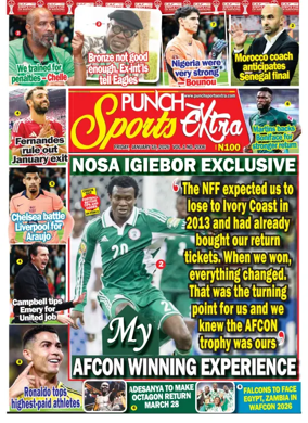 Cover of Punch Sports Extra