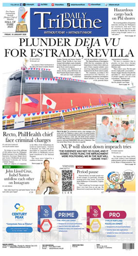 Cover of Daily Tribune (Philippines)
