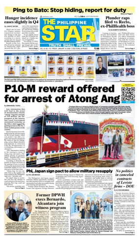 Cover of The Philippine Star