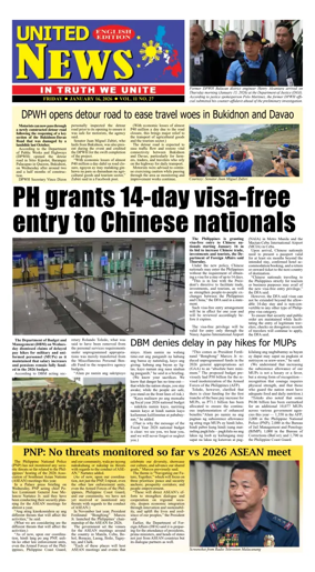 Cover of United News - English Edition