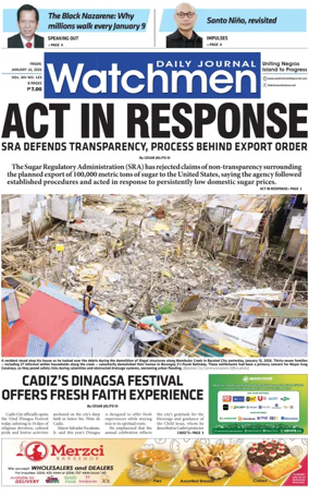 Cover of Watchmen Daily Journal