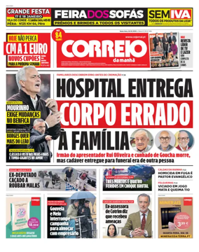 Cover of Correio da Manha