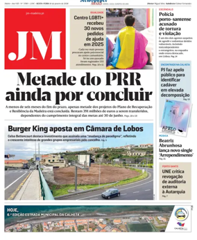 Cover of Jornal Madeira