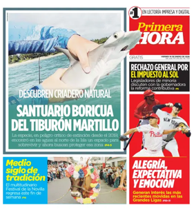 Cover of Primera Hora