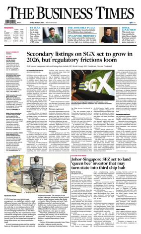 Cover of The Business Times