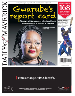 Cover of Daily Maverick