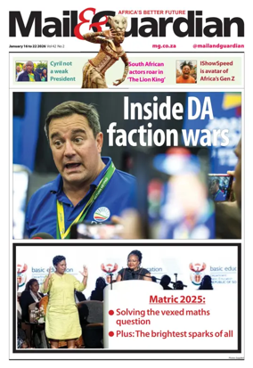 Cover of Mail & Guardian