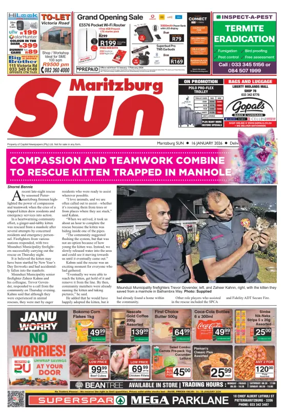 Cover of Maritzburg Sun (South Africa)