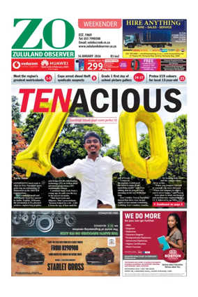Cover of Zululand Observer - Weekender