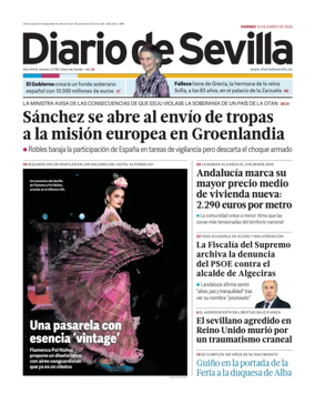 Cover of Diario de Sevilla