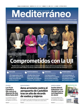 Cover of El Periodico Mediterraneo