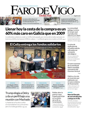 Cover of Faro de Vigo (Ourense)