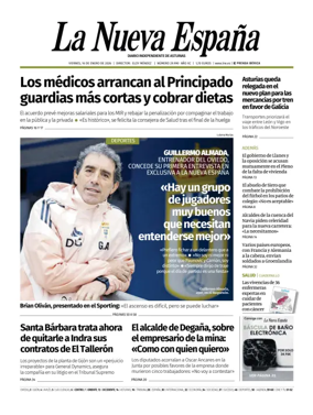 Cover of La Nueva Espana