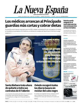 Cover of La Nueva Espana (Oviedo)
