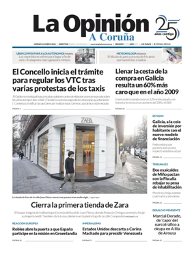 Cover of La Opinion de A Coruna