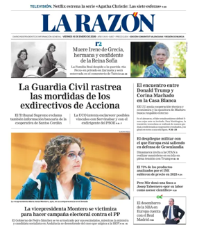 Cover of La Razon (Levante)