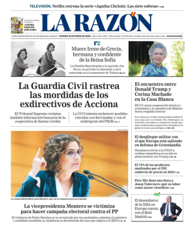 Cover of La Razon (Madrid)