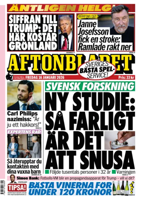 Cover of Aftonbladet