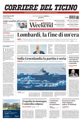 Cover of Corriere del Ticino