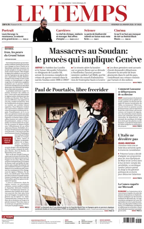 Cover of Le Temps