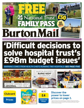 Cover of Burton Mail