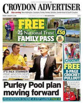 Cover of Croydon Advertiser