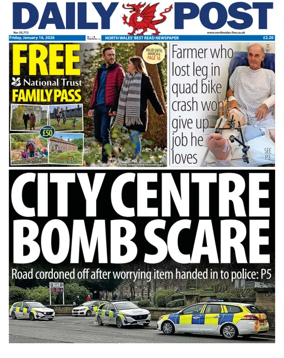 Cover of Daily Post (North Wales)