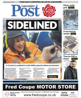 Cover of Lancashire Evening Post
