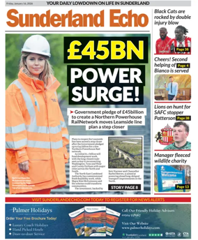 Cover of Sunderland Echo