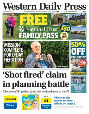 Cover of Western Daily Press