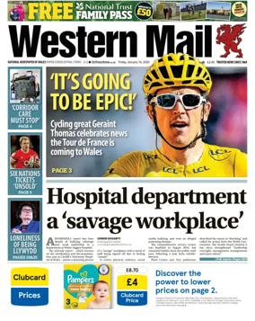 Cover of Western Mail