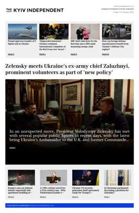 Cover of The Kyiv Independent